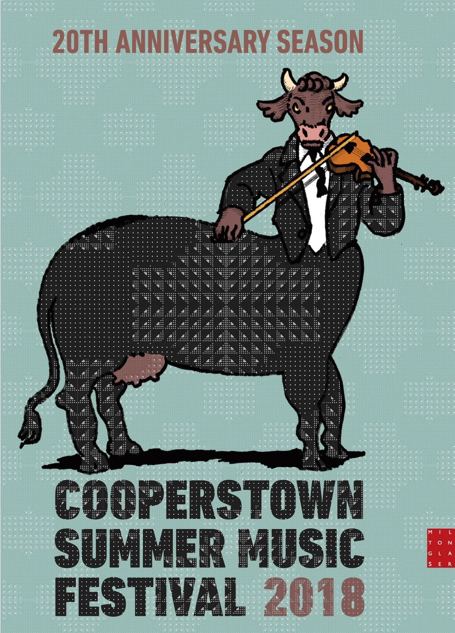 Milton Glaser Posters — Cooperstown Summer Music Festival